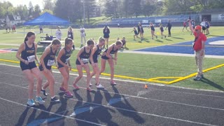 4.30.22 - Girls 1600m Run @ Covington Catholic Open Meet