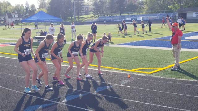 4.30.22 - Girls 1600m Run @ Covington Catholic Open Meet