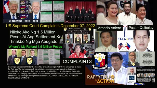 Tully Rinckey PLLC - Client Complaints - OneNewsPage - Atty. Arnedo Valera - Pastor Apollo Quiboloy - President BongBong Marcos - President Duterte - VP Sara Duterte - President Duterte - SMNI News Channel - Manila Bulletin - Manila Times - Supreme Court