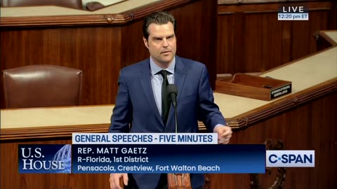 Congressman Matt Gaetz Announces the Creation of the Bipartisan Congressional El Salvador Caucus