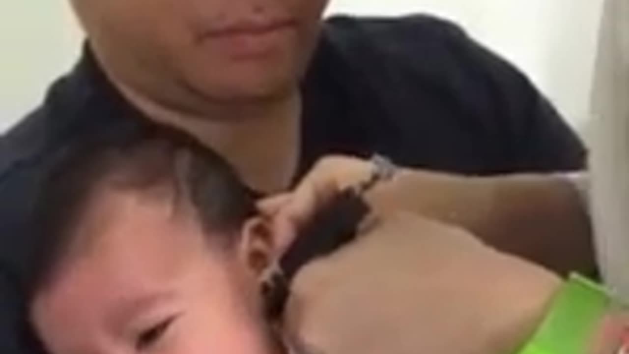 ear piercing @2mos old