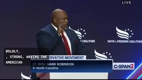 JUST IN: North Carolina Lt. Gov. Mark Robinson NC endorses Donald J. Trump for President!