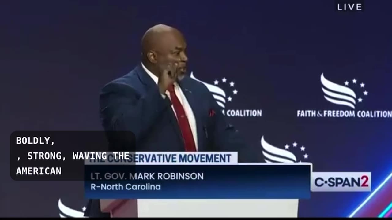 JUST IN: North Carolina Lt. Gov. Mark Robinson NC endorses Donald J. Trump for President!