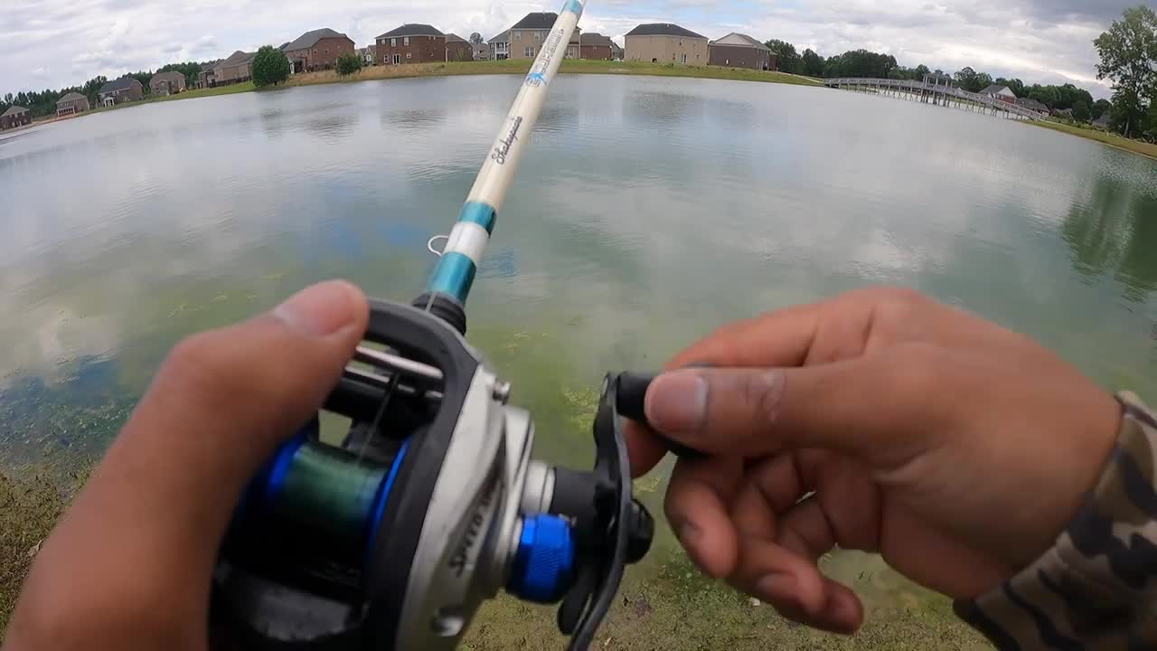 Bass Destroys My Crankbait!