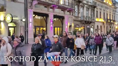 Pochod za Mier - Košice