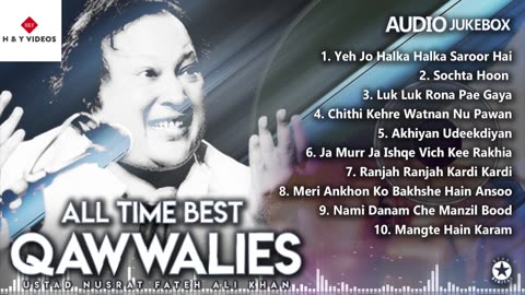 NUSRAT FATEH QAWWALIES ALL TIME BEST HITS Hd
