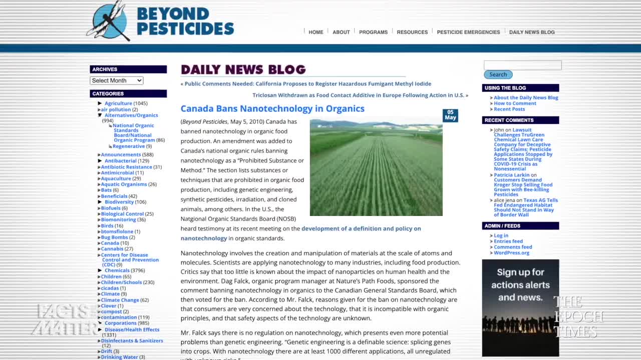Nanotechnology Used in Over 2,000 Food Items Goes Unlabeled Due to Weird FDA Loophole