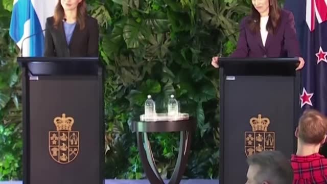 New Zealand PMJacinda ArdernBecause two women meet,