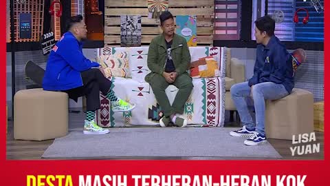 Desta Masih Terheran heran sama dishta rizky