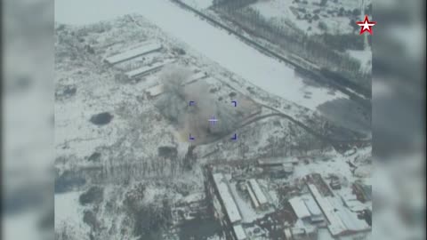 Ukraine - Underground hangar destroyed