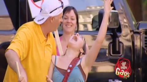 JFL Hidden Camera Pranks & Gags: Instant SUV owner gets protested