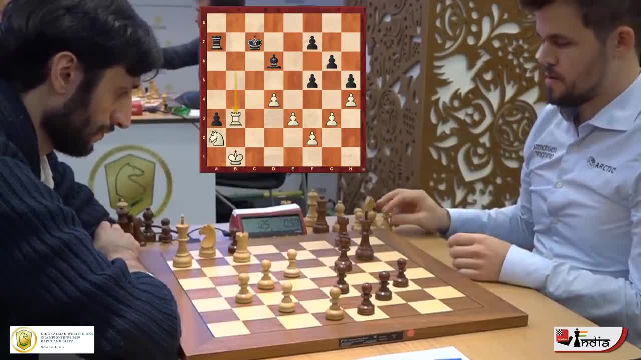 Creative genius Baadur Jobava vs Magnus Carlsen | Commentary by Sagar Shah