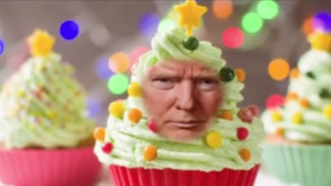The Ultimate Donald Trump Christmas Tree Cupcake Meme! 🎄