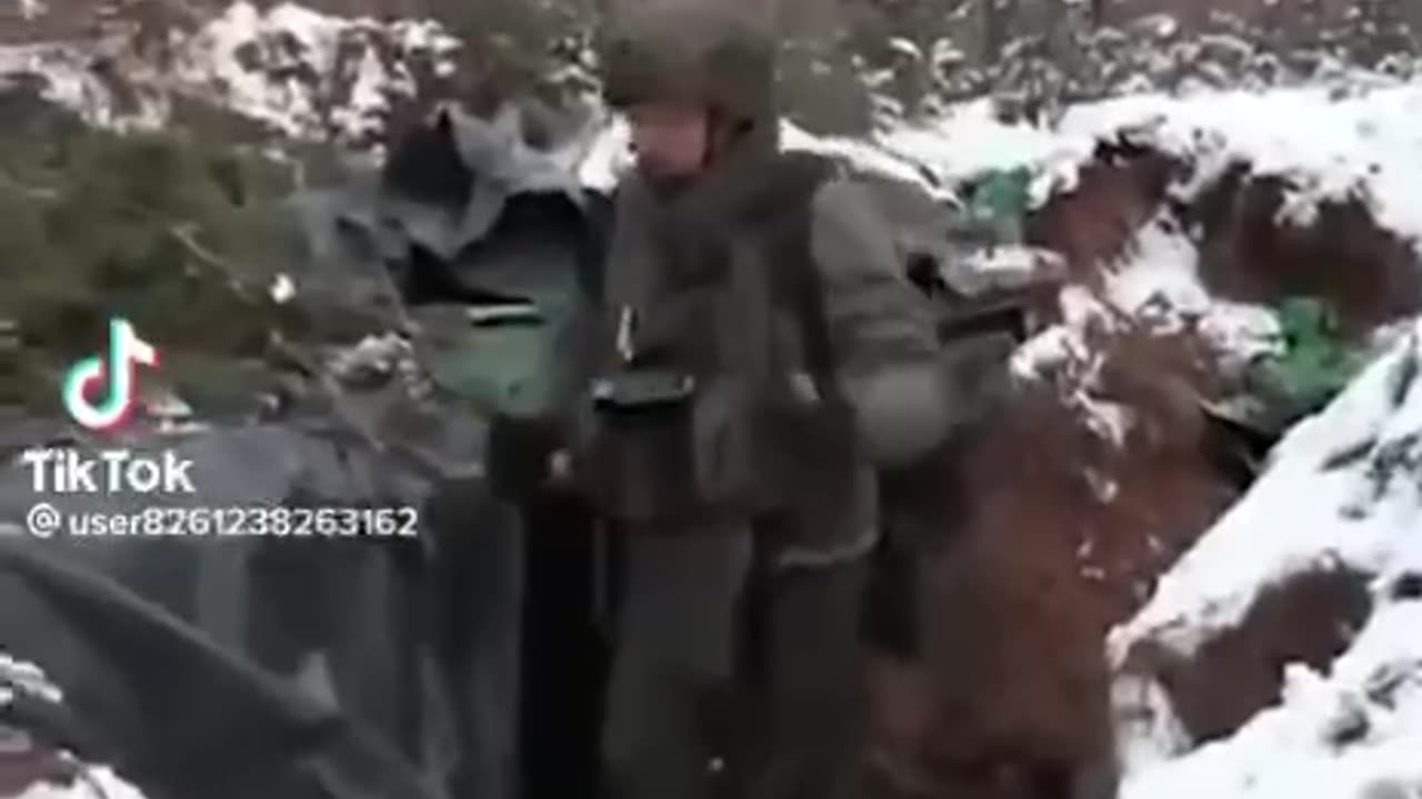 Ukraine War of a first-person video