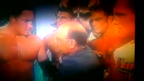 WWE WCW AEW, ECW ,1990's backstage interview of Natural Born Thrillers with an angry Mean Gean Okerland funny
