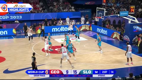 Georgia 🇬🇪 vs Slovenia 🇸🇮 - J9 Highlights - FIBA Basketball World Cup 2023
