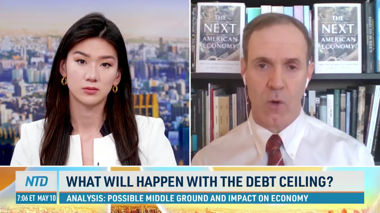 Tucker Carlson Launching New Show; Biden Talks with Congressional Leaders About Debt Limit Deadlock
