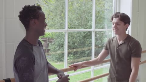Tom Holland dancing ballet