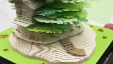 This 3D art calendar, wait for the end 📹