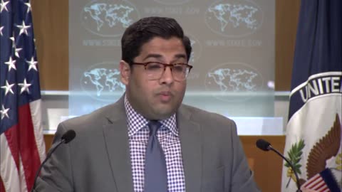 Dylan Housman, a reporter for the Daily Caller, questioned the State Department Spokesperson