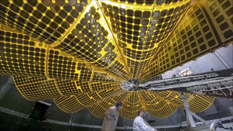 NASA’s Lucy Mission Extends its Solar Arrays