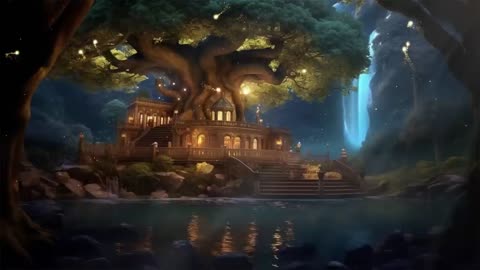 Fairy Ambience 🌿 Soft Flute Music & Nature Sounds 🍁 Soothe The Soul, Relieve Stress, Deep SLeep