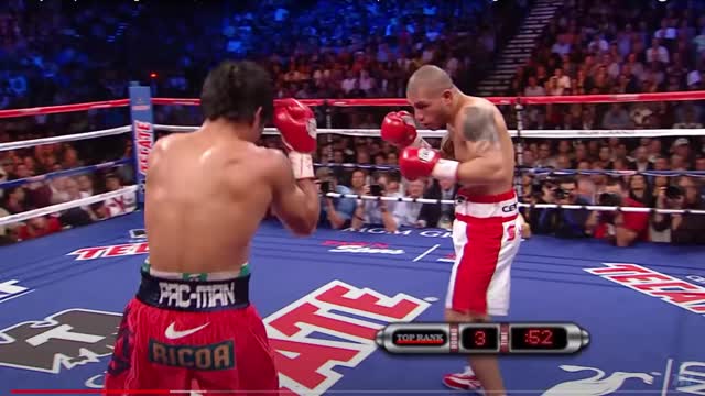 Pacquiao vs Cotto Round 3