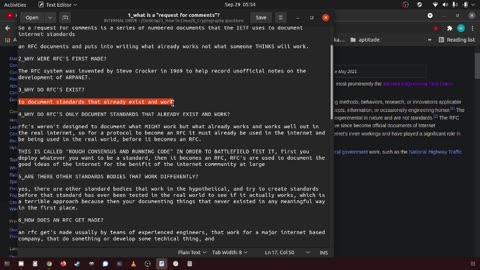 133_What is a "request for comments" or RFC?
