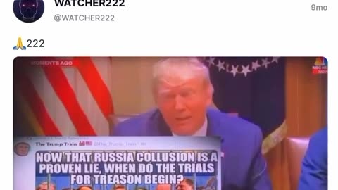 Trump and his team are connected to the Q-Posts