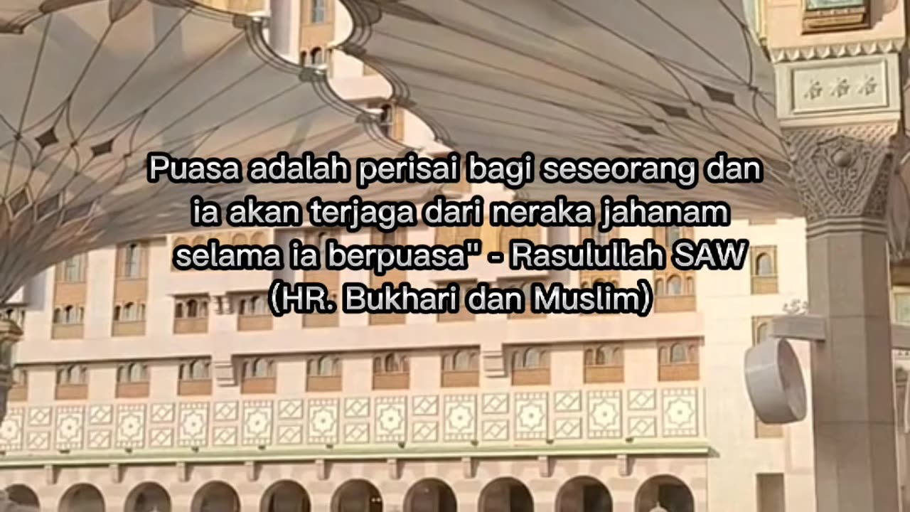Fasting: A Shield from the Hellfire".