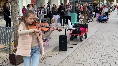 Dance Monkey - Tones and I - Street Performance - Violin Cover