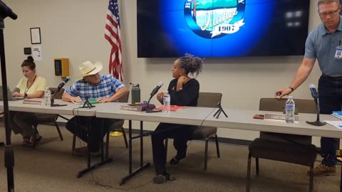 Bonner County Commissioner Bradshaw is rude.