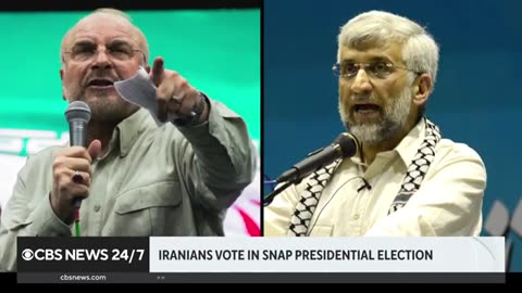 Iran votes in snap presidential election CBS News