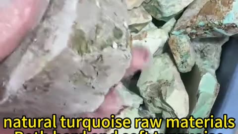 20250204-05 Batch long-term acquisition of natural turquoise raw materials, Both hard and soft