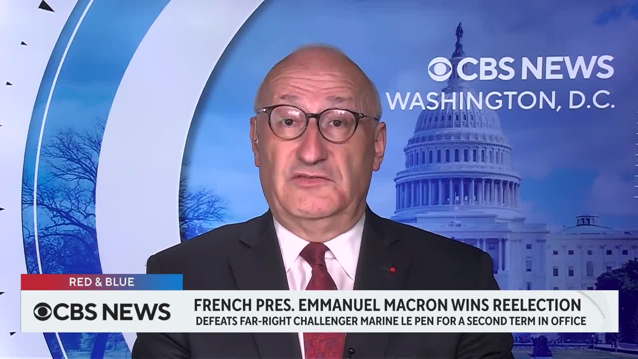 French President Emmanuel Macron wins reelection over far-right challenger