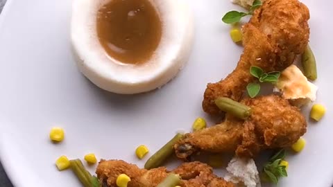 Be bougie on a budget with this fancy plated fast food 🍽