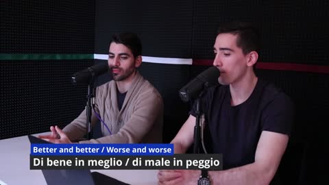 Frasi fatte - Di bene in meglio