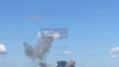 Title: 🎯 Ukrainian Cruise Missile Strike on Russian Depot in Luhansk | Real Combat Footage