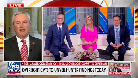 Representative James Comer tweeted, "We're following the money. And all roads lead to Joe."