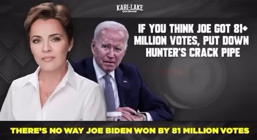 There’s no way Joe Biden won by 81 million votes