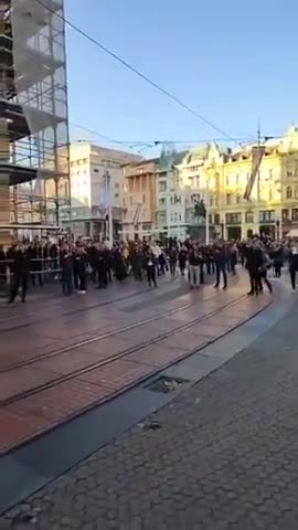 Zagreb HR: Freedom Protests 11/27/2021