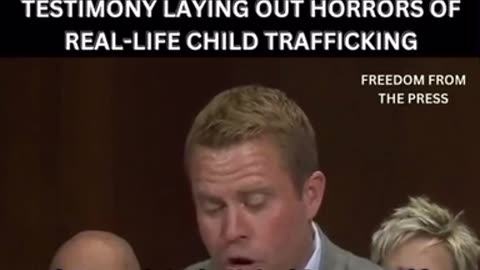 Greatest child trafficking country USA a congressional testimony