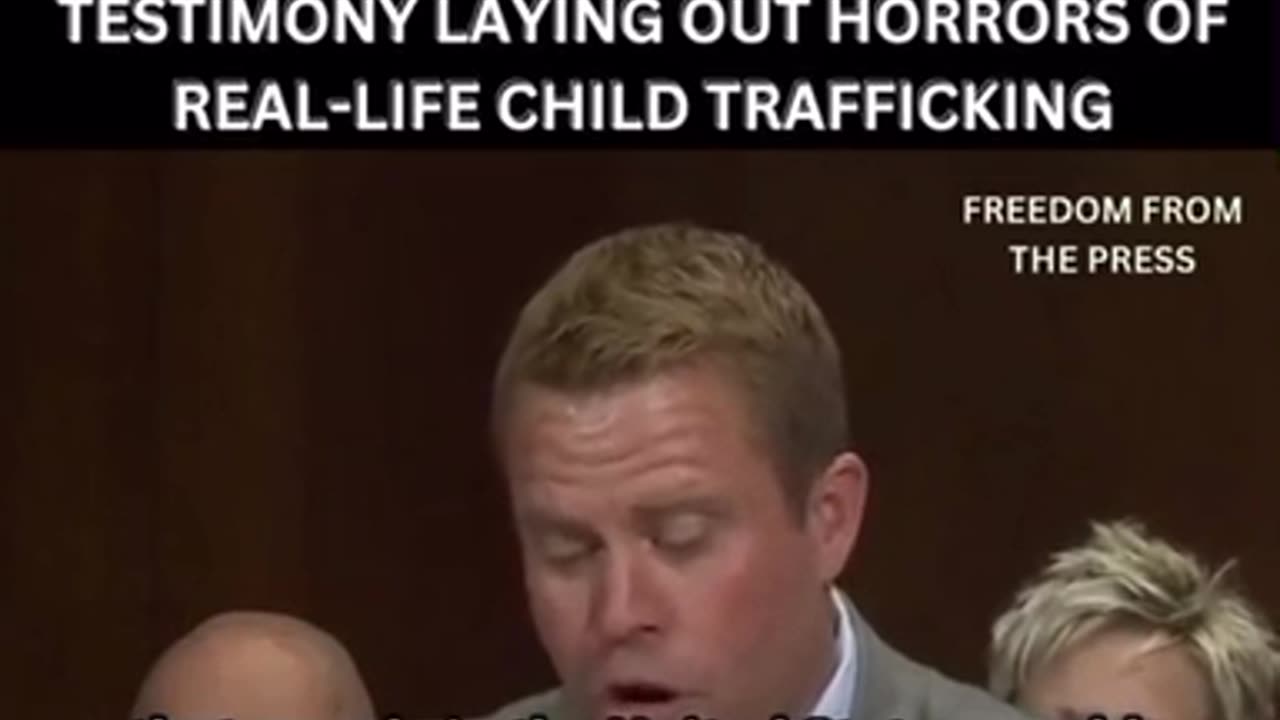 Greatest child trafficking country USA a congressional testimony