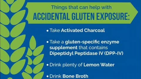 Accidentally exposed to Gluten? How to address Naturopathically
