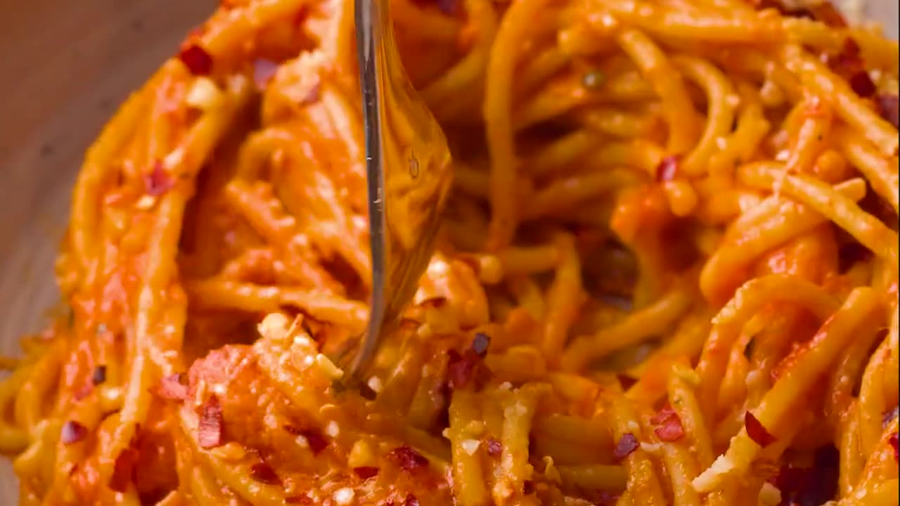 Creamy Spicy Spaghetti