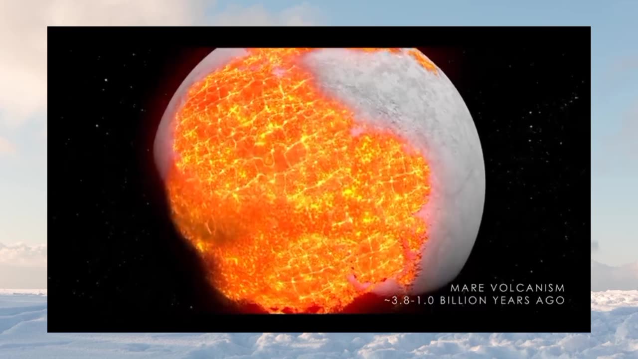 amazing evolution of the moon video
