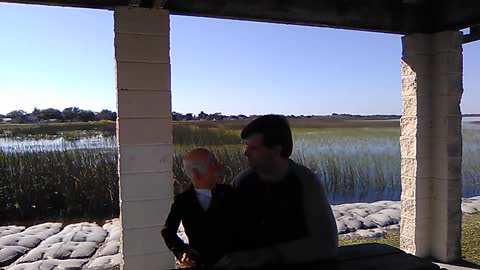 Vance Dykes & Bp. Floyd Hayworth: Not A Windy Day At East Lake Toho
