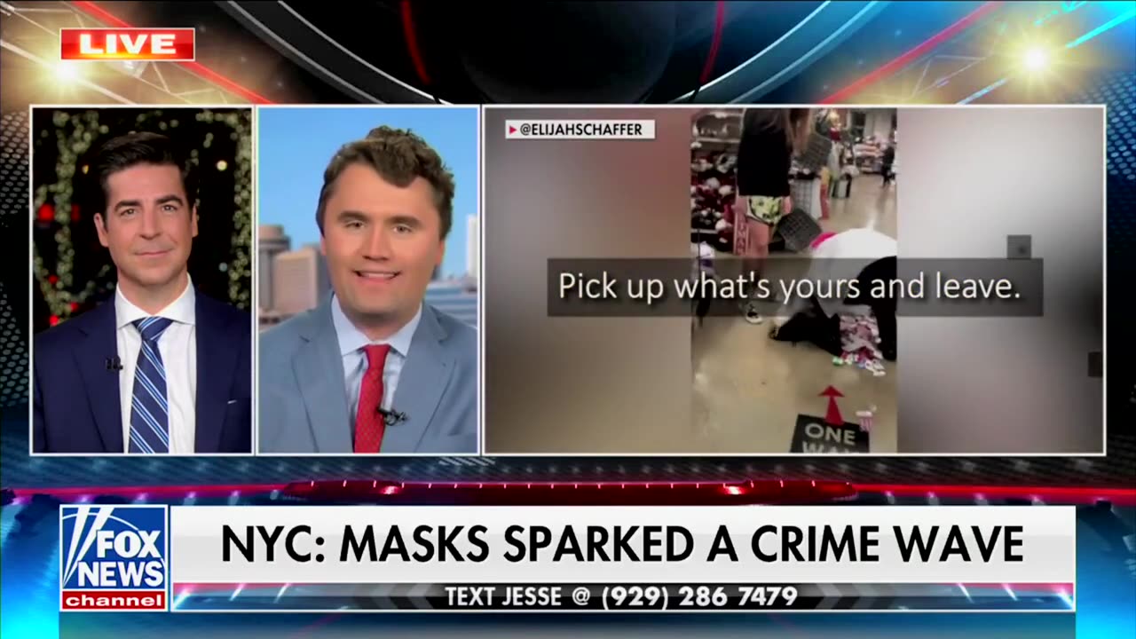 Charlie Kirk on skyrocketing crime