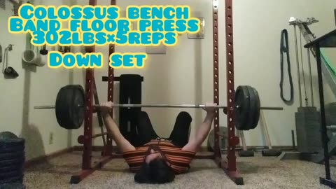 Compilation of Floor Press Training Session Lifts (2-7-23)