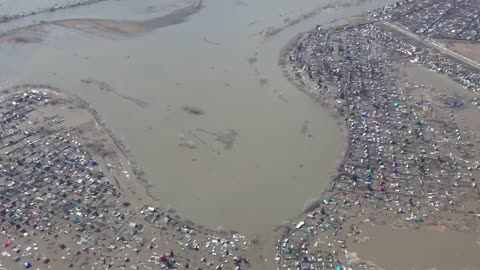 Multiple Russian Cities Are Under Water in Kurgan Region as Water Levels Rise by 12 Meters